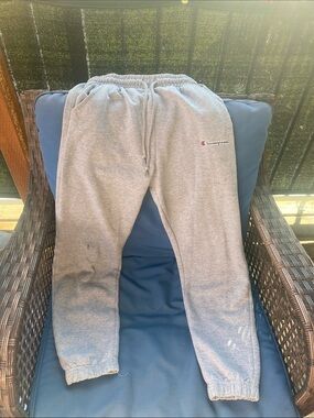 Champion Gray Women’s Small Logo Sweatpants Joggers